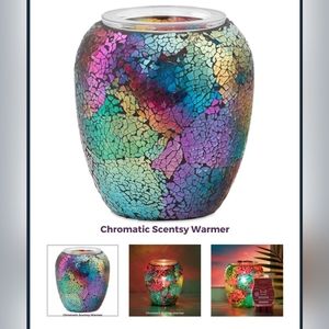 Chromatic Scentsy Warmer NWT